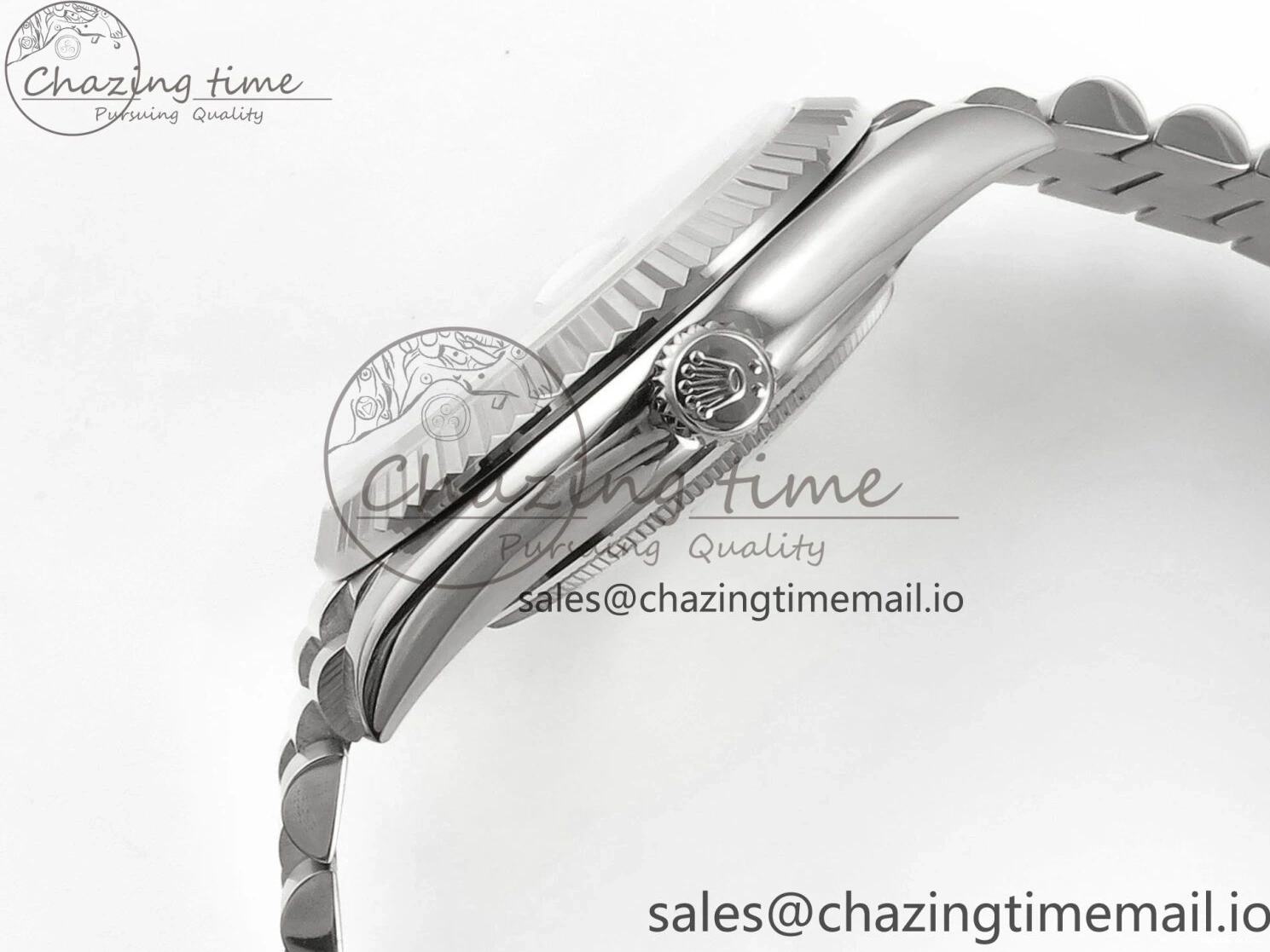 0403 Day Date 128239 36mm SS KF 1:1 Best Edition Tiffany Blue Roman Dial On President Bracelet A2836 (Gain Weight) Durable 639